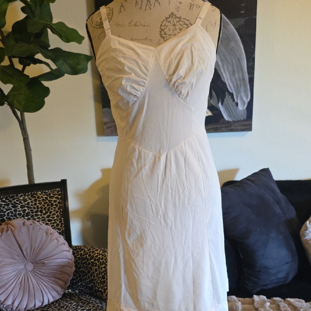 True Vintage Strap Slip Coquette Ballet Dainty Dress